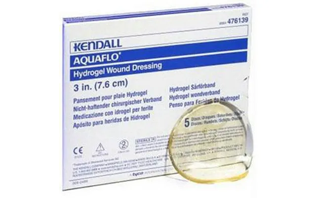 Dermacea Aquaflo Hydrogel Wound Dressing Disc 4-3 4