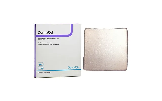 Dermacol Collagen Matrix Wound Dressing - 2 X 2