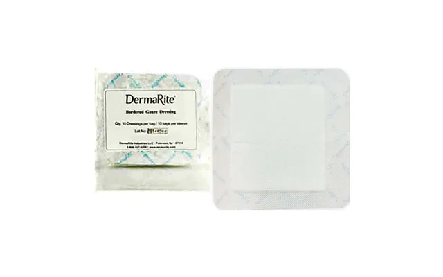 Dermarite Gauze Wound Dressing - With Adhesive Border