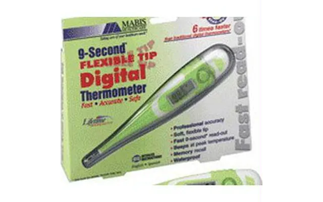 Digital Flexible Tip Thermometer,9 Sec Reading
