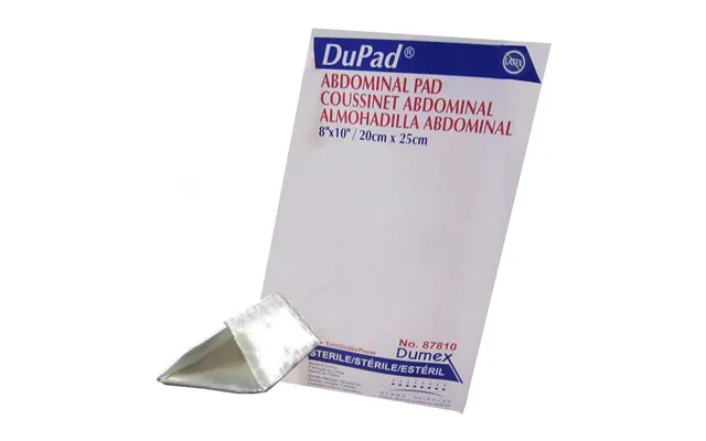 Dupad Sterile Abdominal Pads - Sealed End