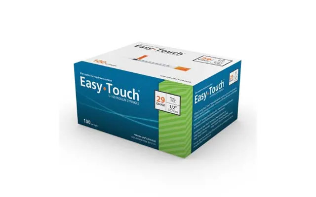 Easy Touch 1 Cc 29g Syringe