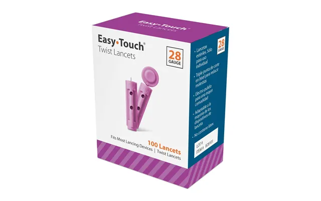 Easy Touch 28g Twist Lancets