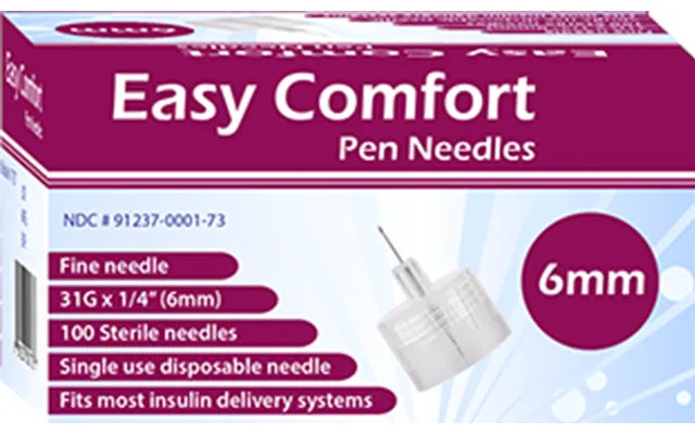Easycomfort Pen Needle 31g 6mm