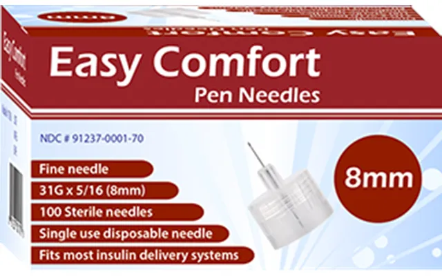 Easycomfort Pen Needle 31g 8mm