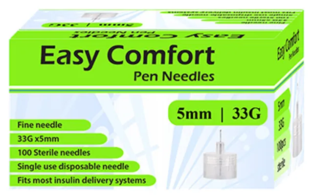 Easycomfort Pen Needle 33g 5mm