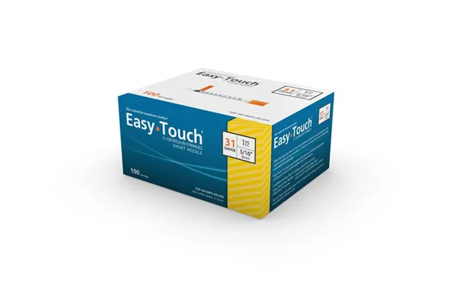 Easytouch 31g 1cc Syringe 5 16 Length Box Of 100