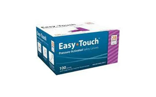 Easytouch Pressure Activated Safety Lancets 28g 828081