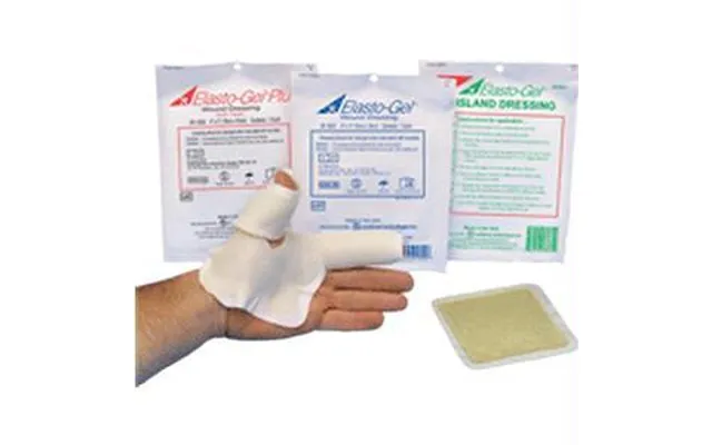 Elasto-gel Wound Dressing Without Tape 4 X 4