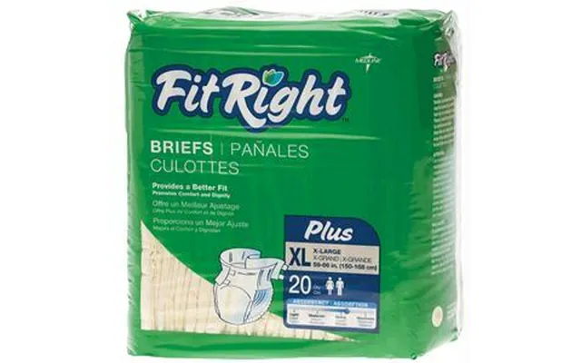 Fitright Plus Brief 2x-large 60 - 69