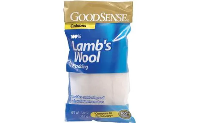 Goodsenselamb's Wool Padding 3 8 Oz - Cushions And Separates Toes