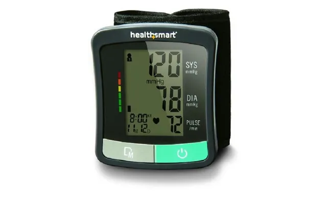 Healthsmart Clinically Accurate Automatic Digital Upper Arm Blood Pressure Monitor With Lcd Display