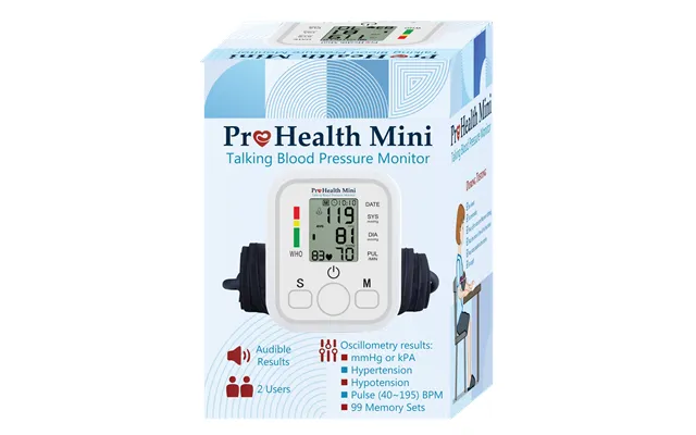 Homeaide Prohealth Mini Talking Blood Pressure Monitor