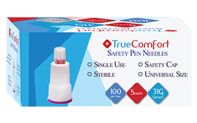 Homeaide True Comfort Safety Pen Needle 5mm 31g