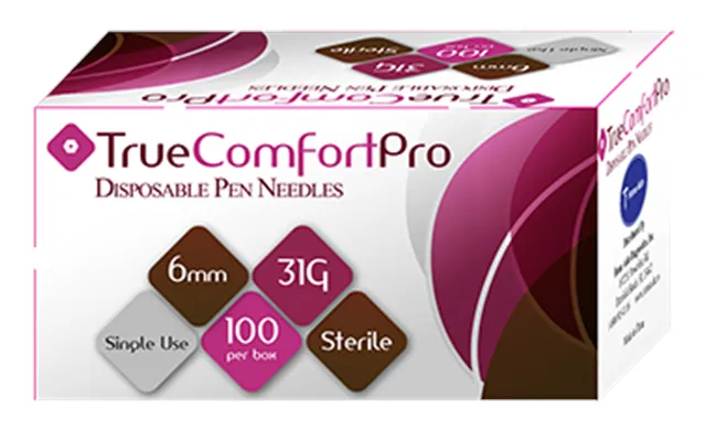 Homeaide Truecomfort Pen Needles 6mm 31g