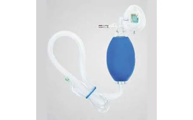 Infant Resuscitation Device With Mask And Oxygen Reservoir Bag - With Peep Valve