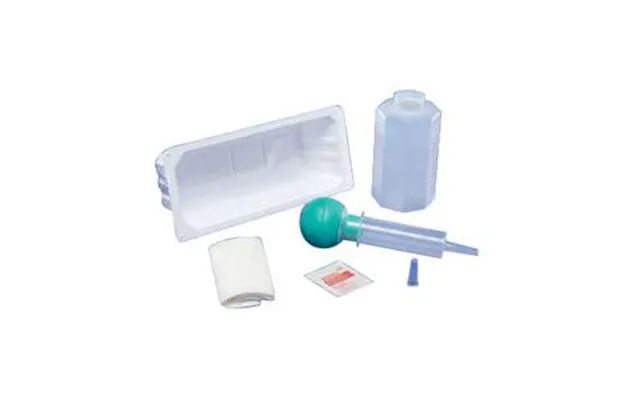 Kendall Bulb Syringe Irrigation Tray 1200cc - 60cc Bulb Syringe