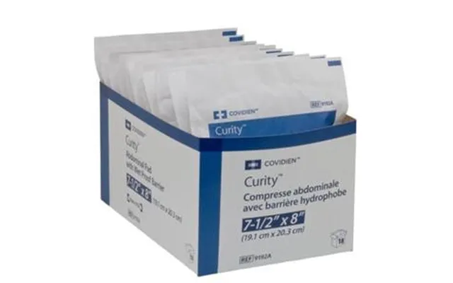 Kendall Curity Abdominal Pad - With Wet Proof Barrier
