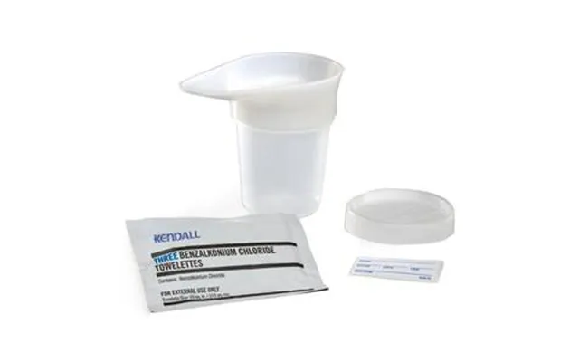 Kendall Curity Clean Catch Kit - With Castile Soap Towelettes