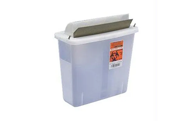 Kendall In-room Sharps Container With Mailbox-style Lid - 5 Quart
