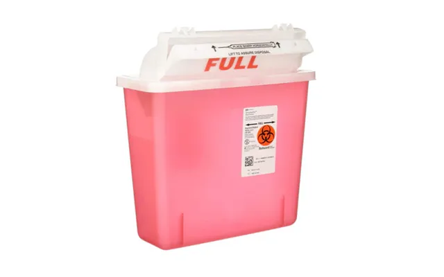 Kendall Sharpstar In-room Sharps Container With Counter-balanced Lid - 5 Quart
