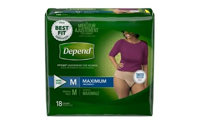 Kimberly Clark Depend Fit-flex Max For Women, Medium. - Replaces 6951704