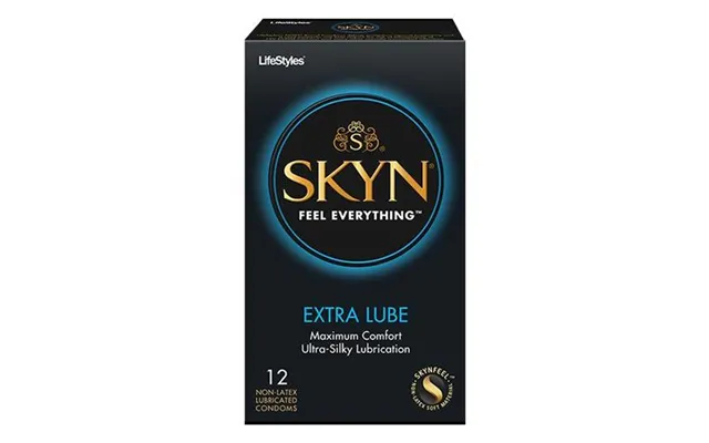 Lifestyles Skyn Extra Lubricated Polyisoprene Condoms - 12 Count