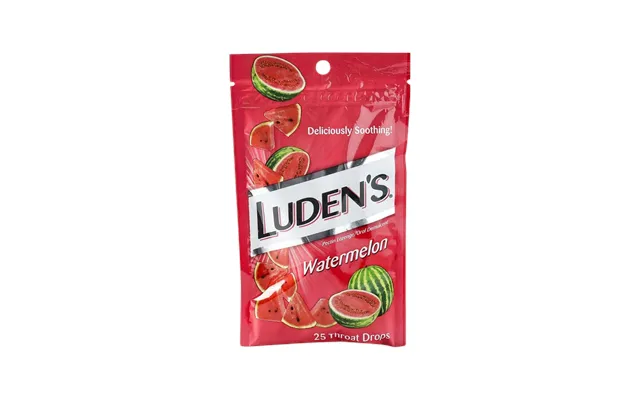 Ludens Bag Watermelon Drops 25ct