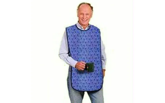 Mealtime Protector,cotton,18 X 36 ,blue Paisley