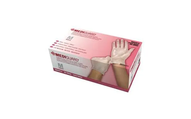 Mediguard Non-sterile Vinyl Synthetic Exam Glove Small