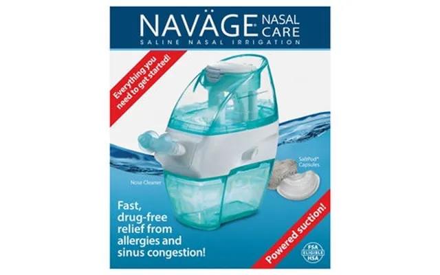 Navage Saline Nasal Irrigation Starter Kit