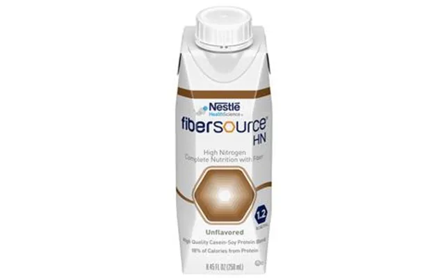Nestle Fibersourcehn Nutritionally Complete Unflavored Liquid Food - 8 Oz 250ml
