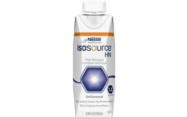 Nestle Healthcare Nutrition Isosourcehigh-nitrogen Complete Unflavored Liquid Food 250ml Can - 300kcal