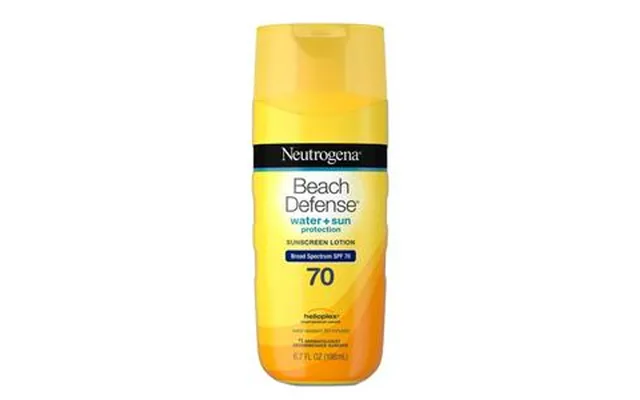 Neutrogena Beach Defense Water Sunscreen Lotion Spf 70 6.7 Fl Oz