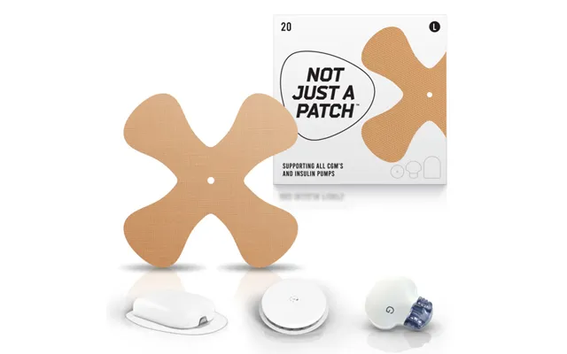 Not Just A Patch All Cgm X Patches Beige 20ct