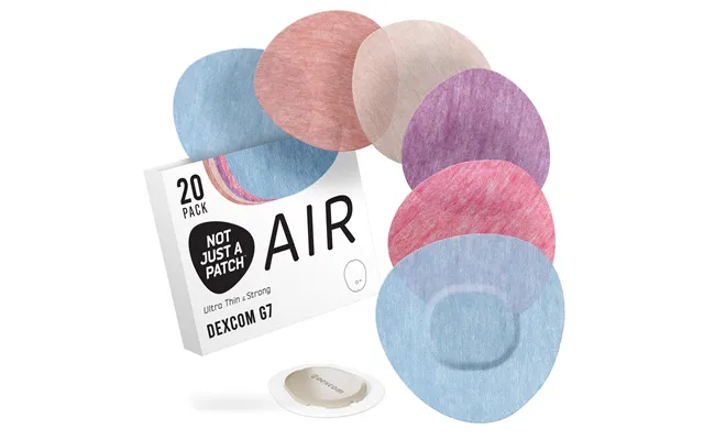 Not Just A Patch Dexcom G7 Air Patches Multicolor 20ct