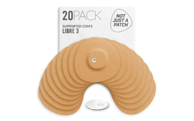 Not Just A Patch Libre 3 Patches Beige 20ct