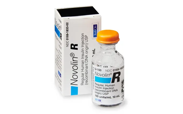 Novolin Regular Vial. 10ml Reli-on