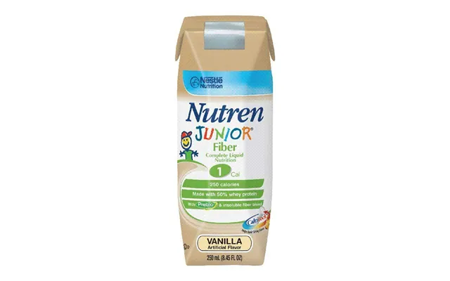 Nutren Junior Fiber Complete With Prebio1 Vanilla Flavor 250 Ml