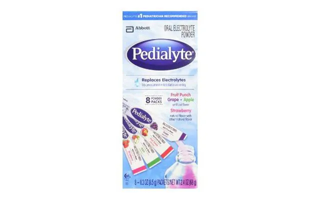 Pedialyte Powder Pack 4 Flavor Variety 0.3 Oz Stick - 8 Oz.