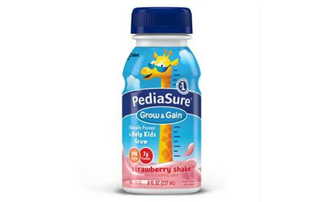 Pediasure Grow & Gain Strawberry Retail 8 Oz. Bottle