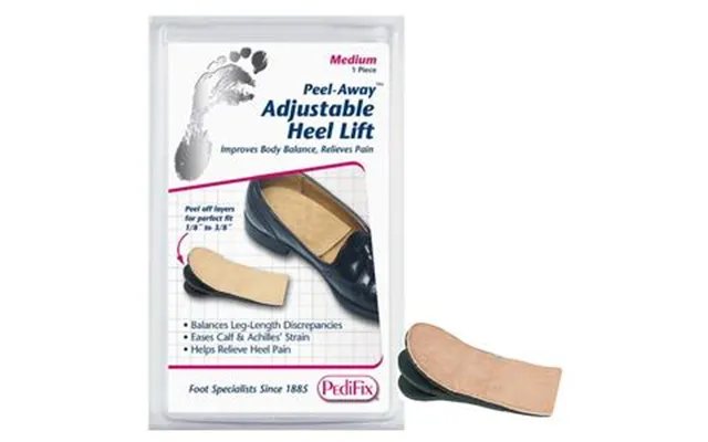Pedifixpeel-away Adjustable Heel Lift - Medium