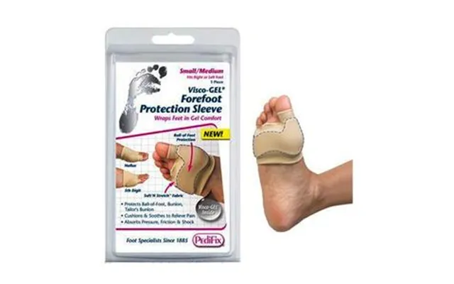 Pedifixvisco-gelforefoot Protection Sleeve - Small Medium