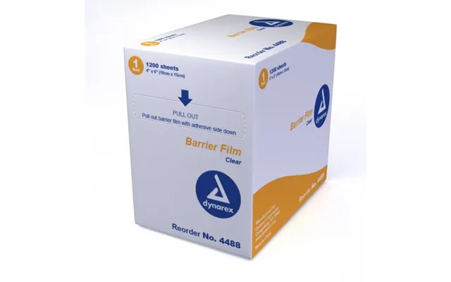 Perforated Dental Barrier Film Roll - 4 X 6