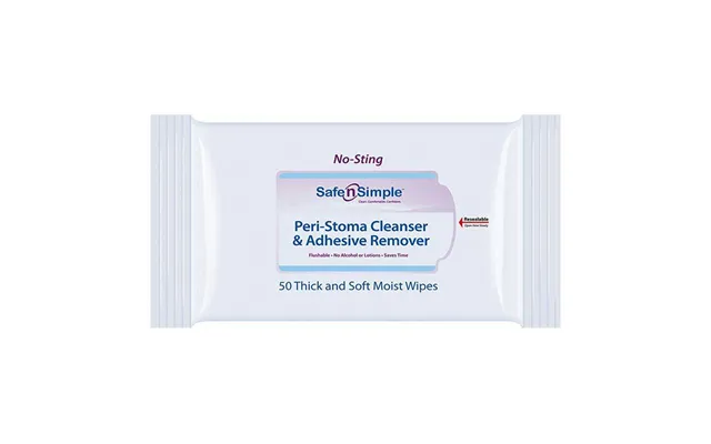 Peri-stoma Cleanser And Adhesive Remover Wipe