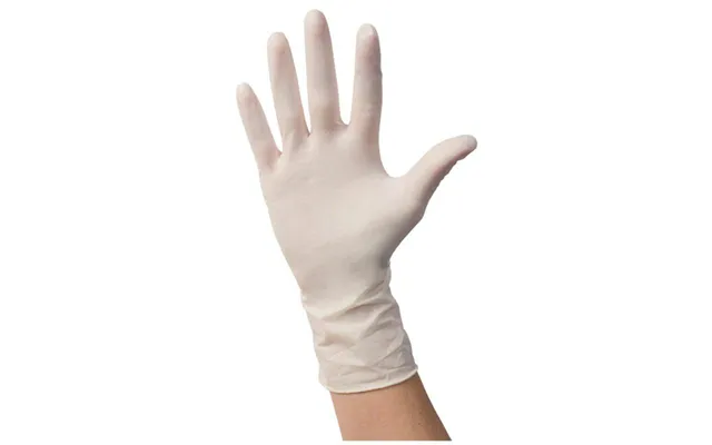 Positive Touch Non-sterile Latex Exam Gloves - Large.