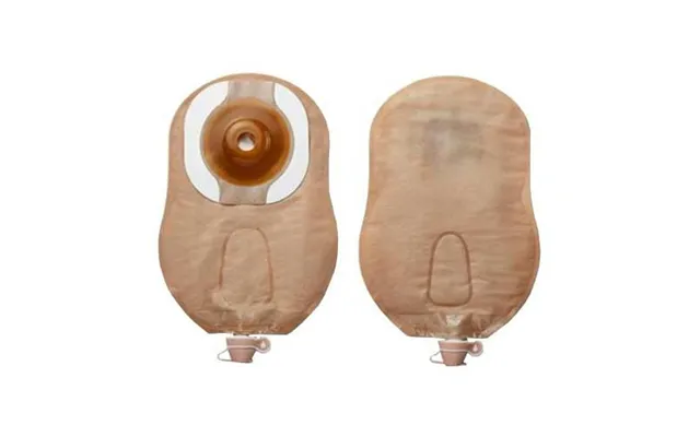 Premier Convex Flextend Urostomy Pouch With Belt Tabs 3 4 19mm Pre-cut With Tape - Ultra Clear