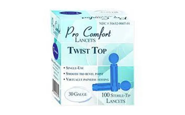 Procomfort Twist Top 30g Lancet