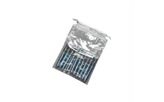 Pull-tite Low Density Polyethylene Double-drawstring Bag - 18 X 12