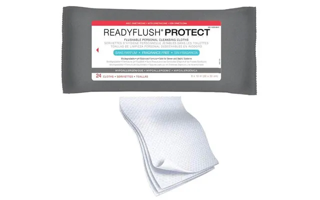 Readyflush Protect Biodegradable Flushable Wipes